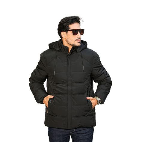 Jaqueta Masculina De Frio Blusa Bolha Bobojaco Luxo Preto.